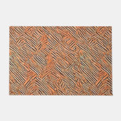 Zebra-patronen Deurmat (Voorkant)