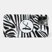 Zebra patroon Case-Mate iPhone case (Achterkant (horizontaal))