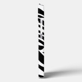 Zebra patroon Case-Mate iPhone case (Achterkant / Links)