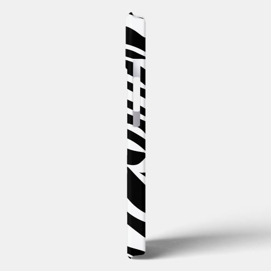 Zebra patroon Case-Mate iPhone case (Achterkant / Links)