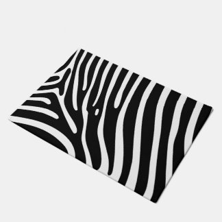ZEBRA-patroon Deurmat