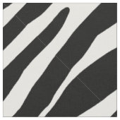 Zebra patroon Dierenprint zwart-wit Stof (Close Up)