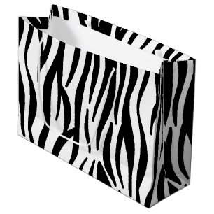 Zebra patroon groot cadeauzakje