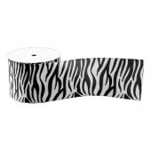 Zebra patroon grosgrain lint (Spoel)