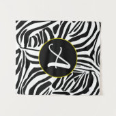 Zebra patroon wandkleed (Voorkant (horizontaal))
