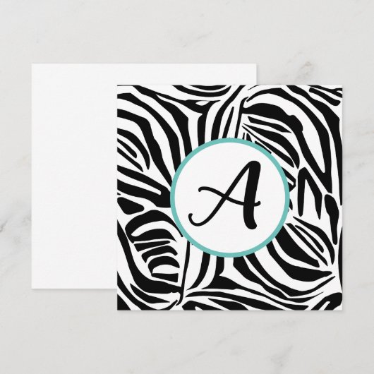 Zebra Pattern (Voorkant / Achterkant)