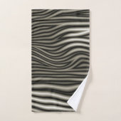 Zebra Pattern Bad Handdoek (Handdoek)