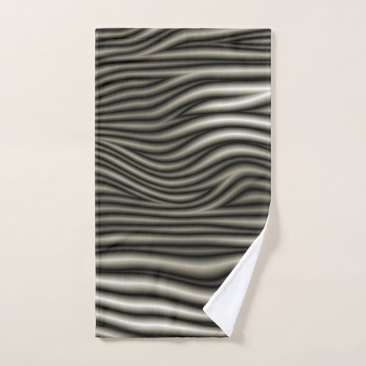 Zebra Pattern Bad Handdoek (Handdoek)