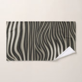 Zebra Pattern Bad Handdoek (Handdoek)
