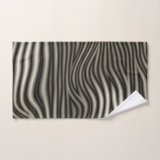 Zebra Pattern Bad Handdoek (Handdoek)