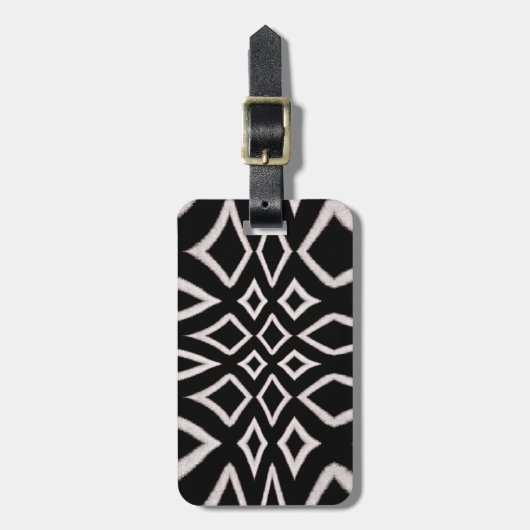 Zebra Pattern_Bagagelabel Bagagelabel (Voorkant verticaal)