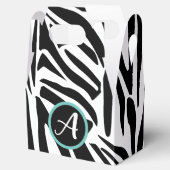 Zebra Pattern Bedankdoosjes (Geopend)