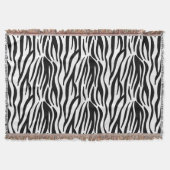 Zebra Pattern Blanket Deken (Voorkant)