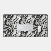 Zebra Pattern Bureaumat (Keyboard & Muis)