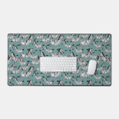 Zebra Pattern Bureaumat (Keyboard & Muis)