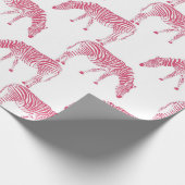 Zebra Pattern Cadeaupapier (Hoek)