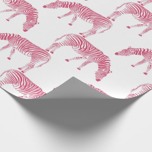 Zebra Pattern Cadeaupapier (Hoek)