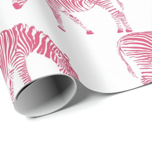 Zebra Pattern Cadeaupapier (Rol Hoek)