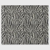 Zebra Pattern Cadeaupapier (Vlak)
