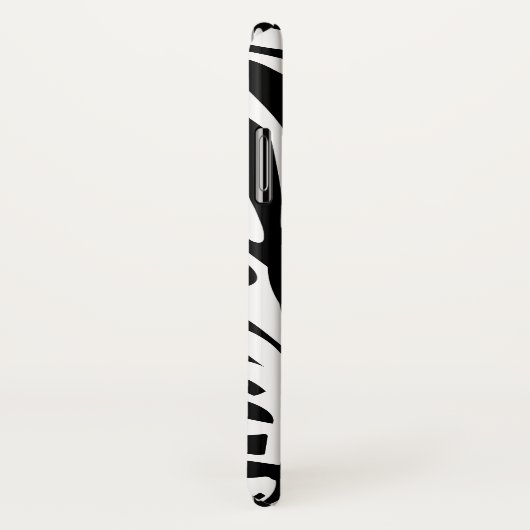 Zebra Pattern Case-Mate iPhone Case (Achterkant / rechts)