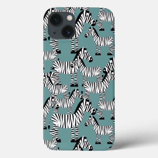 Zebra Pattern Case-Mate iPhone Case (Achterkant)