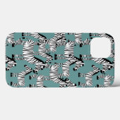 Zebra Pattern Case-Mate iPhone Case (Achterkant (horizontaal))