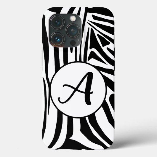 Zebra Pattern Case-Mate iPhone Case (Achterkant)