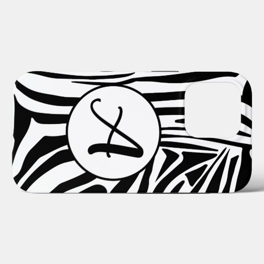 Zebra Pattern Case-Mate iPhone Case (Achterkant (horizontaal))