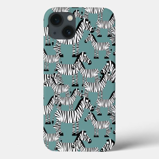 Zebra Pattern Case-Mate iPhone Case (Achterkant)