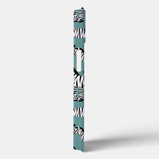 Zebra Pattern Case-Mate iPhone Case (Achterkant / Rechts)