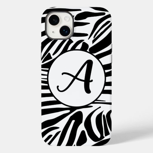 Zebra Pattern Case-Mate iPhone Case (Achterkant)