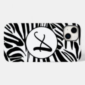 Zebra Pattern Case-Mate iPhone Case (Achterkant (horizontaal))