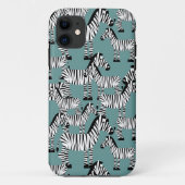 Zebra Pattern Case-Mate iPhone Case (Achterkant)