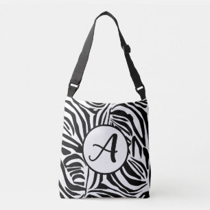 Zebra Pattern Crossbody Tas