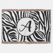 Zebra Pattern Deken (Voorkant)