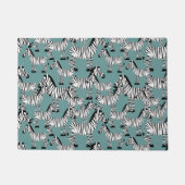 Zebra Pattern Deurmat (Voorkant)