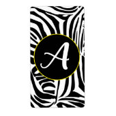 Zebra Pattern Etiket (Voorkant)