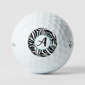 Zebra Pattern Golfballen (Voorkant)