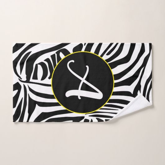 Zebra Pattern Handdoek (Handdoek)