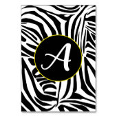 Zebra Pattern Kaart (Voorkant)