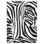 Zebra Pattern Klembord (Achterkant)