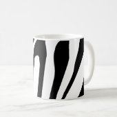 Zebra Pattern Koffiemok (Voorkant rechts)