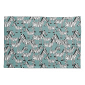 Zebra Pattern Kussensloop (Achterkant-Links)