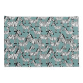 Zebra Pattern Kussensloop (Achterkant-Rechts)