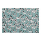 Zebra Pattern Kussensloop (Voorkant-Links)