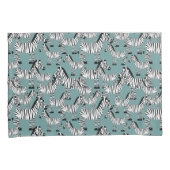 Zebra Pattern Kussensloop (Voorkant-Rechts)