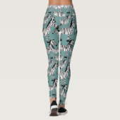 Zebra Pattern Leggings (Achterkant)
