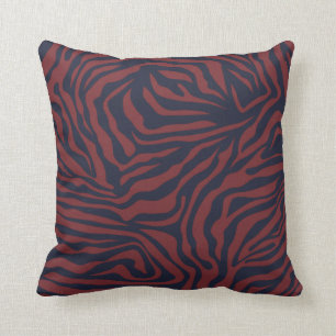 Zebra Pattern Modern Kerstpreppy Animal Print Kussen