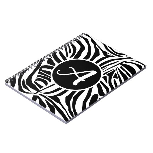 Zebra Pattern Notitieboek (Linkerzijde)