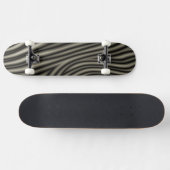 Zebra Pattern Persoonlijk Skateboard (Horizontaal)